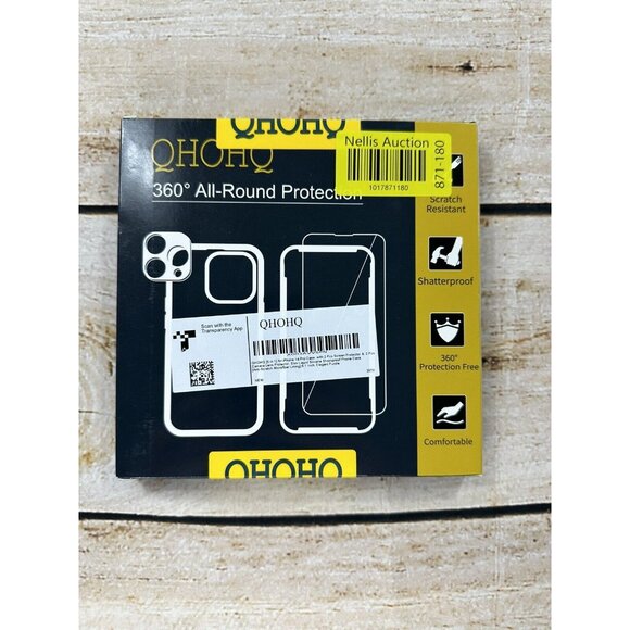 iPhone 14 Pro Shockproof Case 2 Screen Protectors 2 Camera Lens Protectors New - Picture 2 of 3